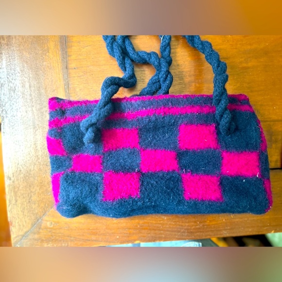 Custom Wool Purse - Picture 2 of 3